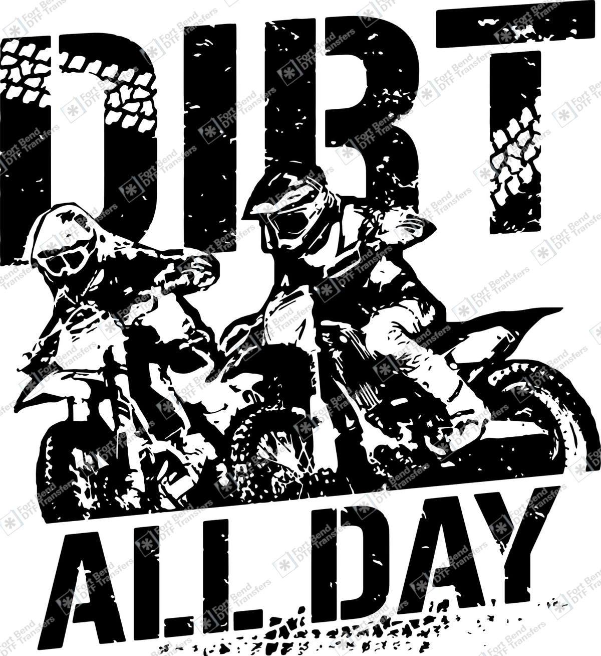 Dirt All Day Black