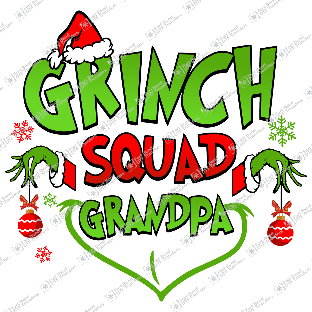 Grinch Squad Grandpa