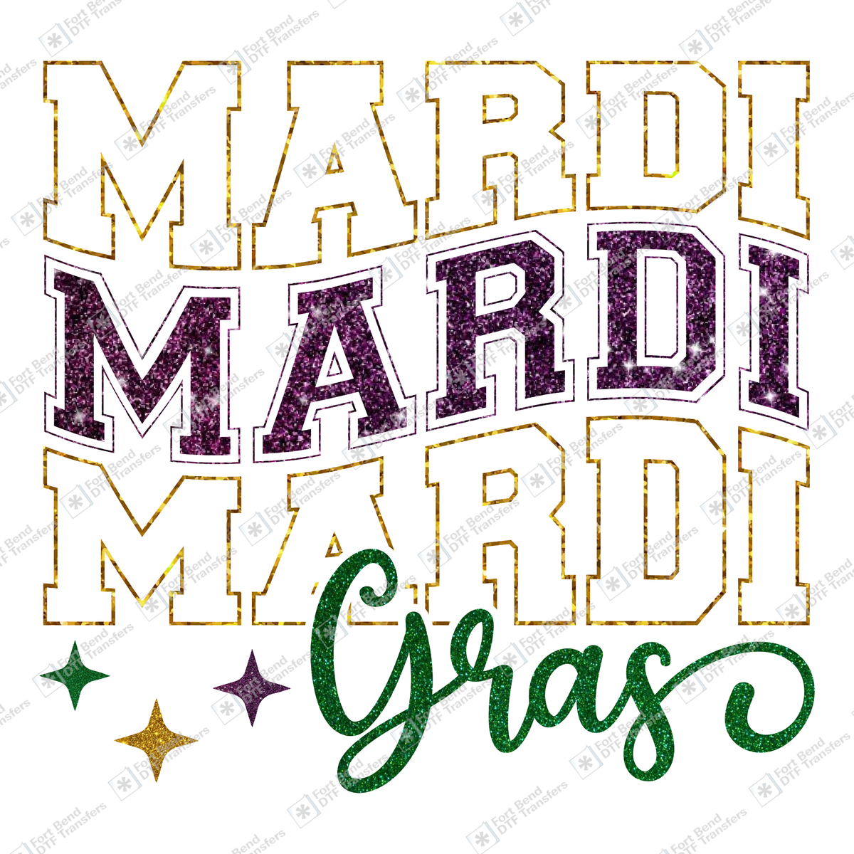 Mardi Gras Glitter