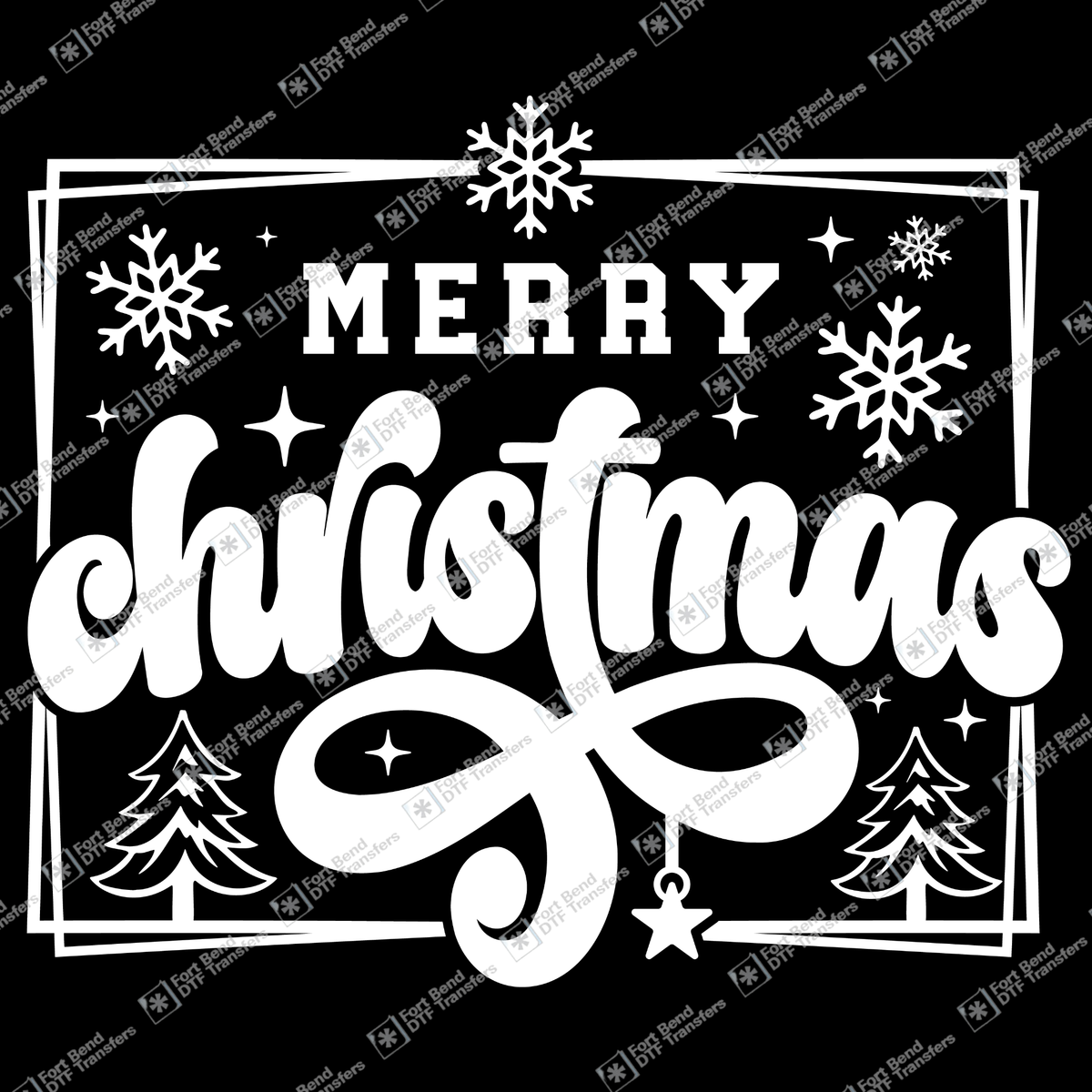 Merry Christmas White