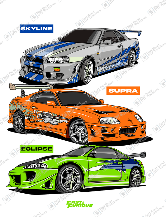 Fast And Furious Cars