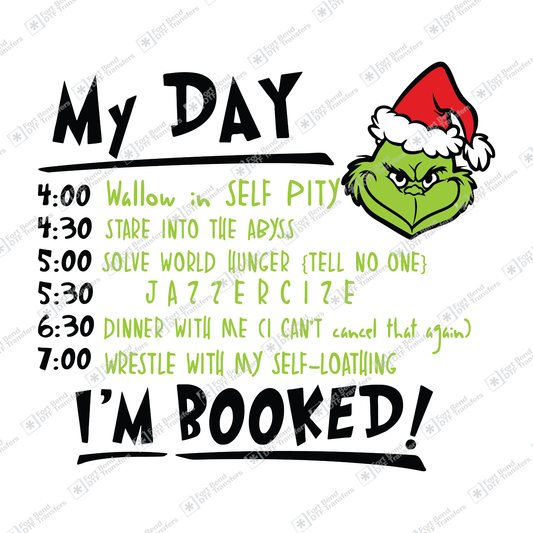 Grinch Schedule Black