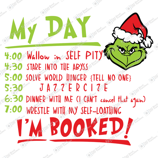 Grinch Schedule Green
