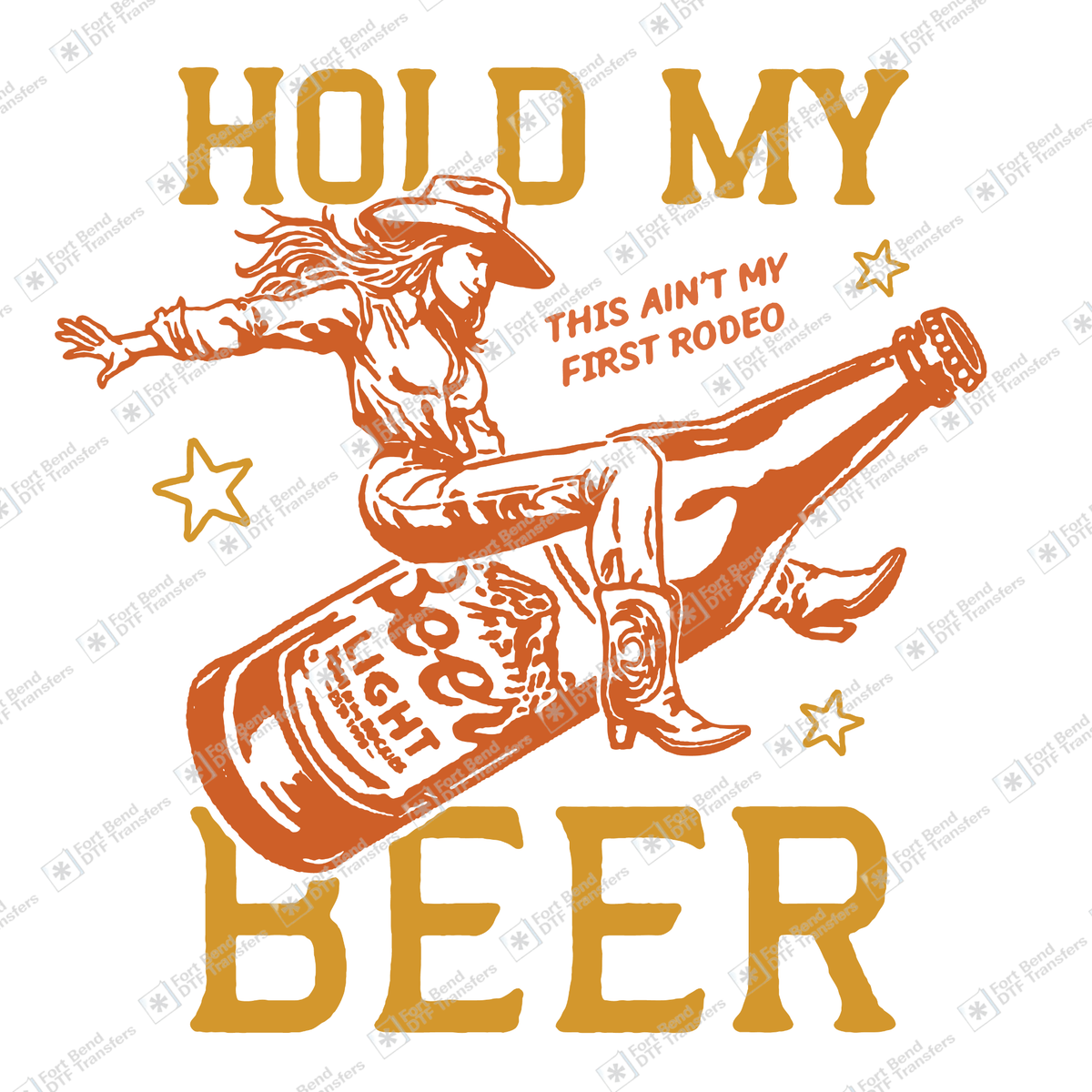 Hold My Beer Orange