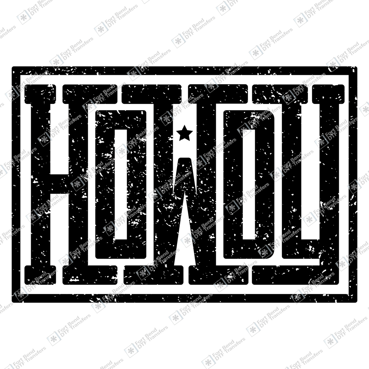 Howdy Distressed
