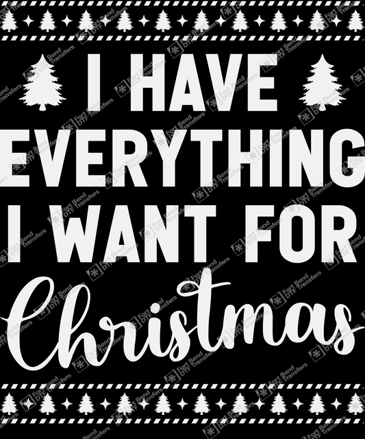 I Have Everything I Want For Christmas Shirt, It's Me I'm Everything Shirt, Funny Christmas Matching Shirts For Couple, Xmas Party Couple Tee boy copy