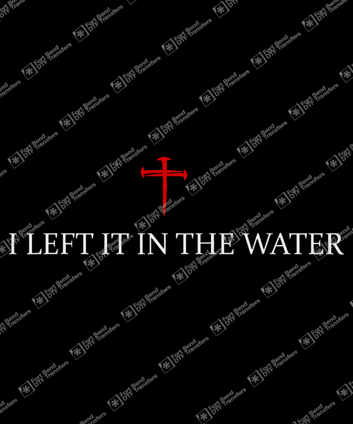 I Left It In The Water Red