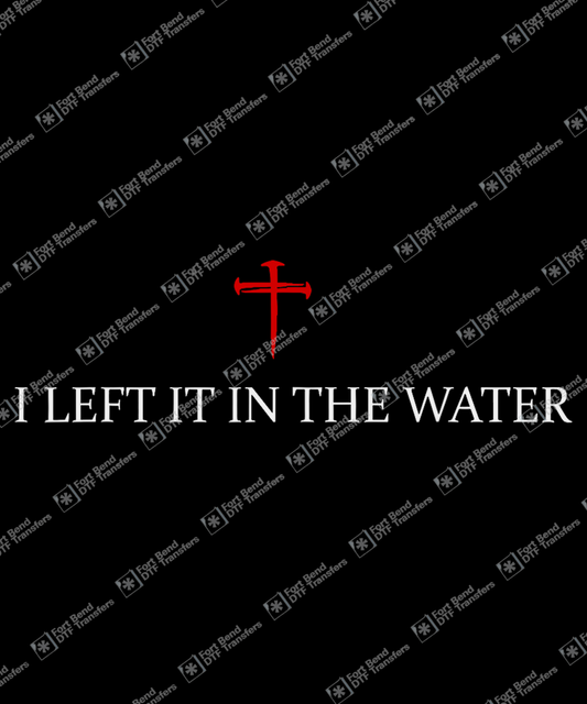 I Left It In The Water Red