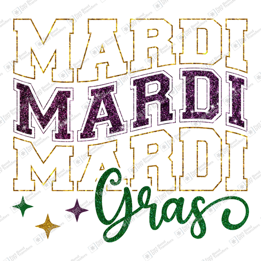 Mardi Gras Glitter