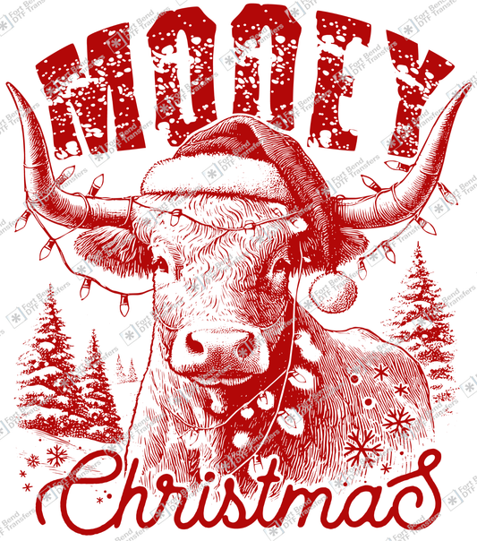 Mooey Christmas Red