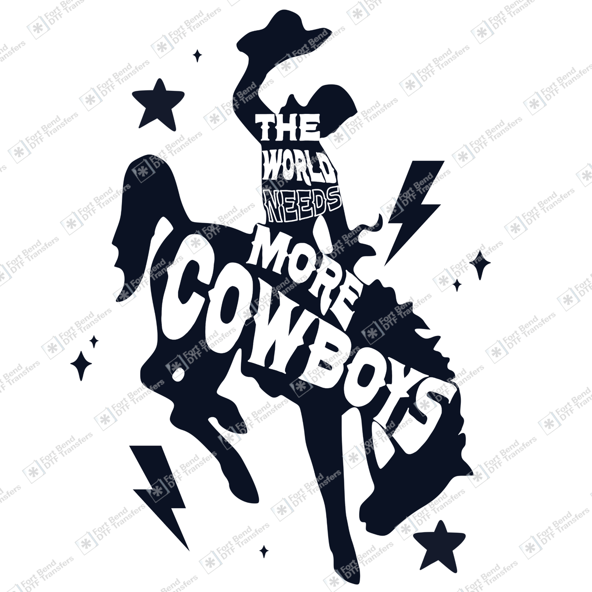 More Cowboys Black