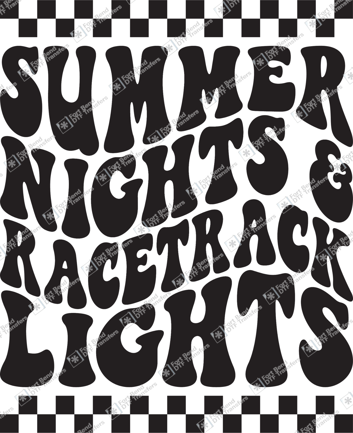 Summer Nights And Racetrack Lights