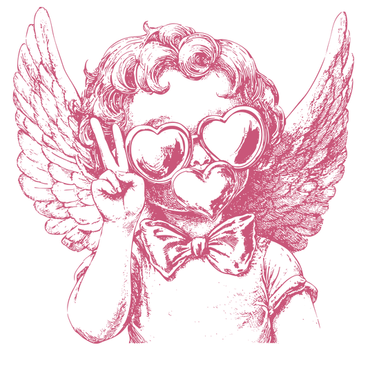Half tone Cupid