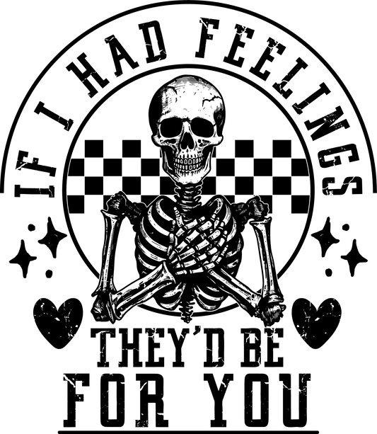 If I Had Feelings Black
