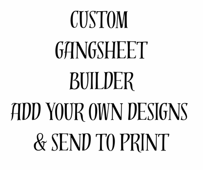 Custom Gang Sheet Builder