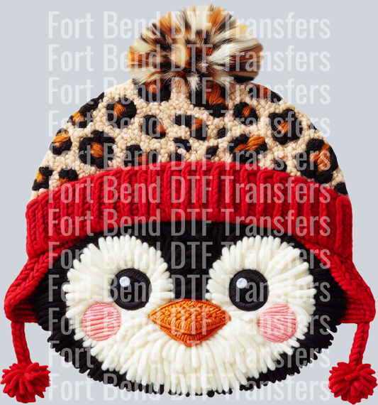 dws fy penguin in leopard hat 1