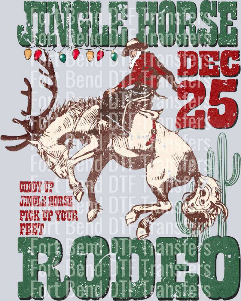 jinglehorseredeotransparentgrunge