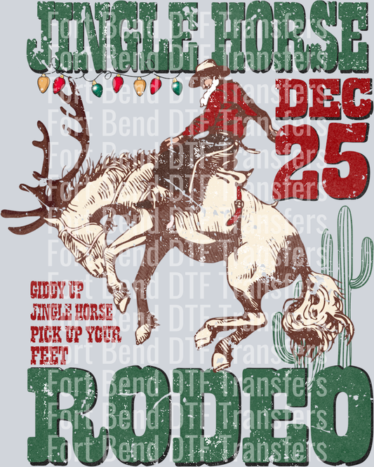 jinglehorseredeotransparentgrunge