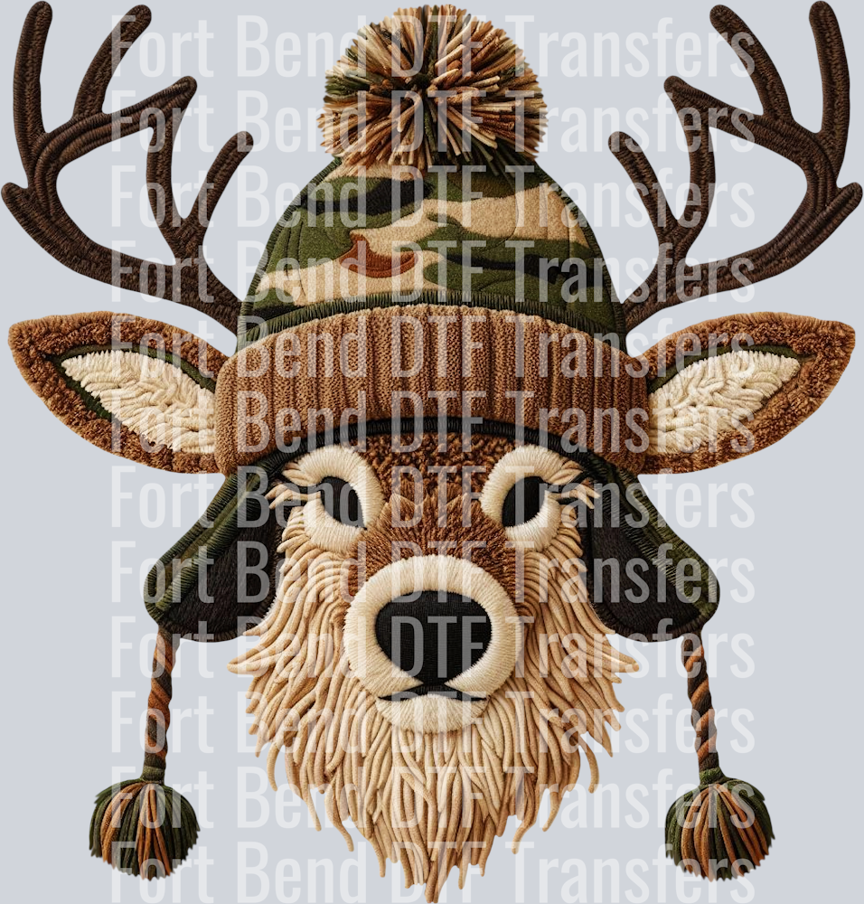 dws fy deer in camo hat 1